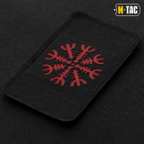 M-Tac нашивка шолом Жаху горизонтальна Laser Cut Black/Red M-Tac нашивка шолом Жаху горизонтальна Laser Cut Black/Red
