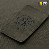 M-Tac нашивка шолом Жаху горизонтальна Laser Cut Олива/Чорна