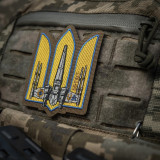 M-Tac нашивка Тризуб UA-Wing (вишивка) Coyote M-Tac нашивка Тризуб UA-Wing (вишивка) Coyote