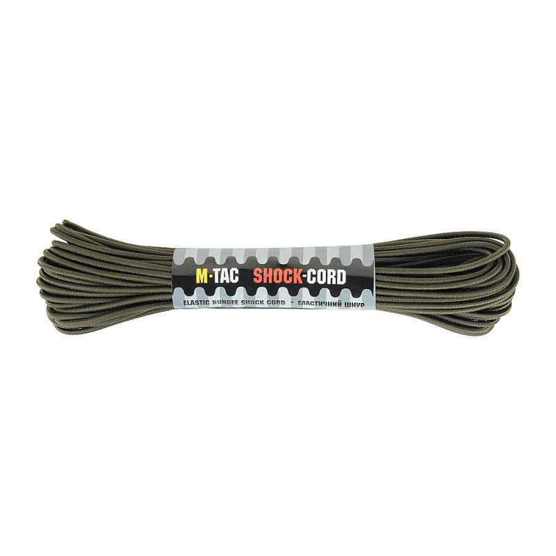 M-Tac паракорд Shock-Cord 3 mm OD олива 15м M-Tac паракорд Shock-Cord 3 mm OD олива 15м