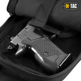 M-Tac сумка-кобура однолямкова плечова з липучкою чорна (Black)