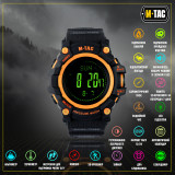 M-Tac годинник тактичний Adventure Black/Orange M-Tac годинник тактичний Adventure Black/Orange