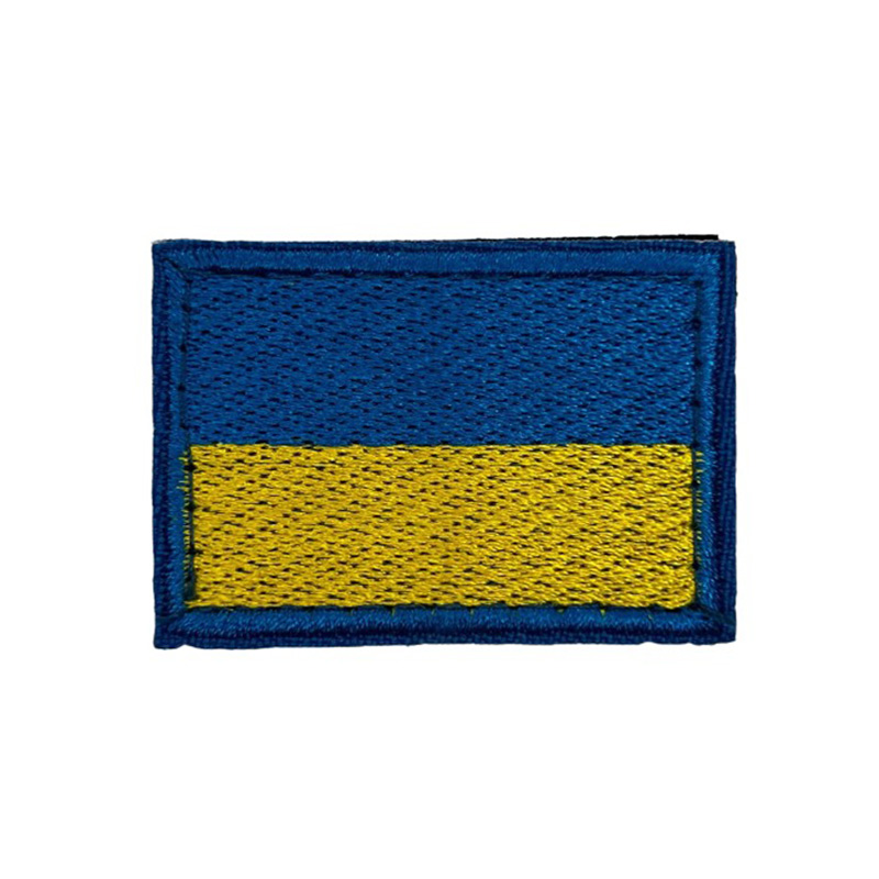 Нашивка прапорець України синьо-жовтий (4.5х3 см) Нашивка прапорець України синьо-жовтий (4.5х3 см)