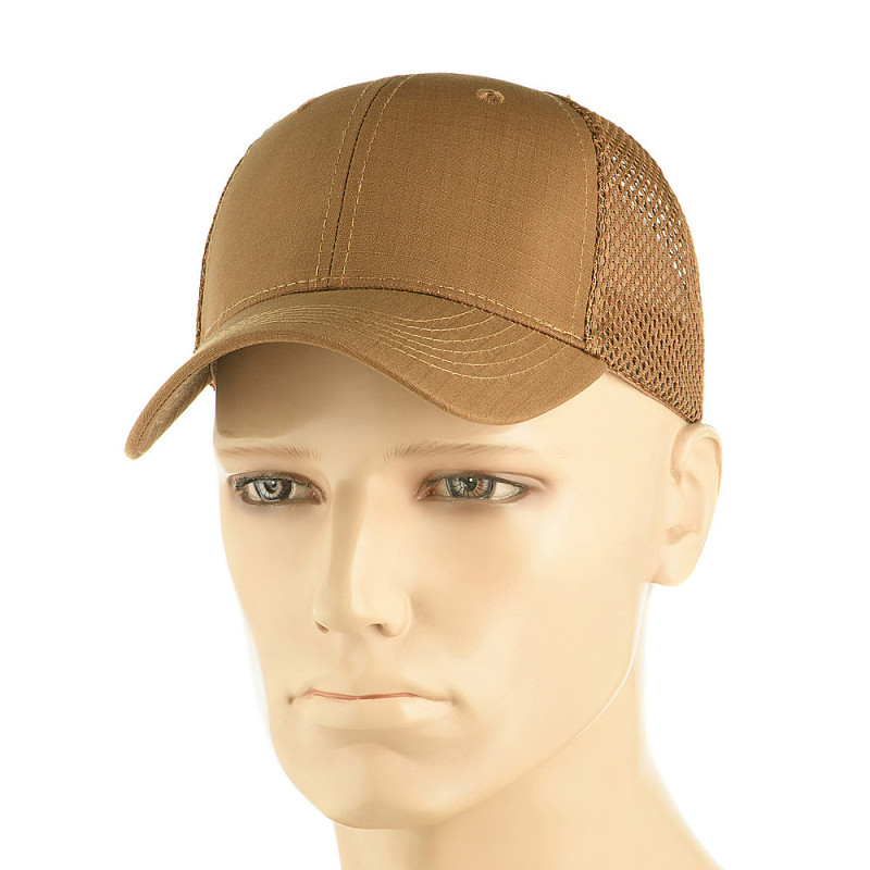 M-Tac бейсболка з сіткою Flex ріп-стоп Coyote Brown M-Tac бейсболка з сіткою Flex ріп-стоп Coyote Brown