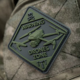 M-Tac нашивка Дрон Drones Zone PVC олива M-Tac нашивка Дрон Drones Zone PVC олива