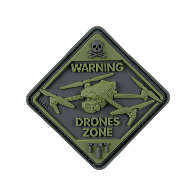 M-Tac нашивка Дрон Drones Zone PVC олива M-Tac нашивка Дрон Drones Zone PVC олива