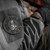M-Tac нашивка Іду на Ви PVC сіра