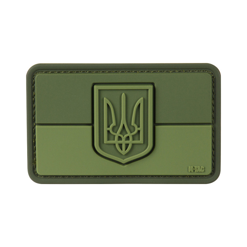 M-Tac нашивка прапор України з гербом PVC Olive M-Tac нашивка прапор України з гербом PVC Olive