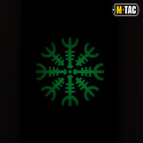 M-Tac нашивка шолом Жаху горизонтальна Laser Cut Black/GID M-Tac нашивка шолом Жаху горизонтальна Laser Cut Black/GID