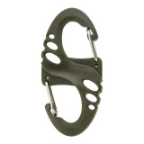 Карабін S-Hook пластиковий Олива