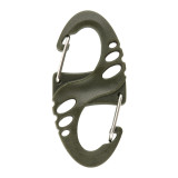 Карабін S-Hook пластиковий Олива