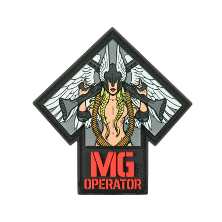 M-Tac нашивка MG Operator PVC друк Red/Grey