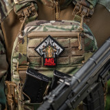 M-Tac нашивка MG Operator PVC друк Red/Grey
