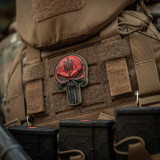 M-Tac нашивка Punisher Червоний