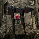 M-Tac нашивка Punisher Червоний GID M-Tac нашивка Punisher Червоний GID