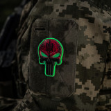 M-Tac нашивка Punisher Червоний GID M-Tac нашивка Punisher Червоний GID