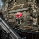 M-Tac нашивка Punisher Червоний GID M-Tac нашивка Punisher Червоний GID