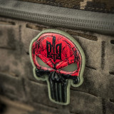M-Tac нашивка Punisher Червоний GID M-Tac нашивка Punisher Червоний GID