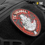 M-Tac нашивка Til Valhall PVC (сорт 2) червона/чорна M-Tac нашивка Til Valhall PVC (сорт 2) червона/чорна