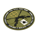M-Tac нашивка Ukrainian Snipers PVC олива M-Tac нашивка Ukrainian Snipers PVC олива