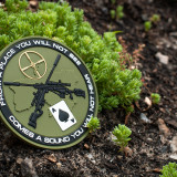 M-Tac нашивка Ukrainian Snipers PVC олива M-Tac нашивка Ukrainian Snipers PVC олива