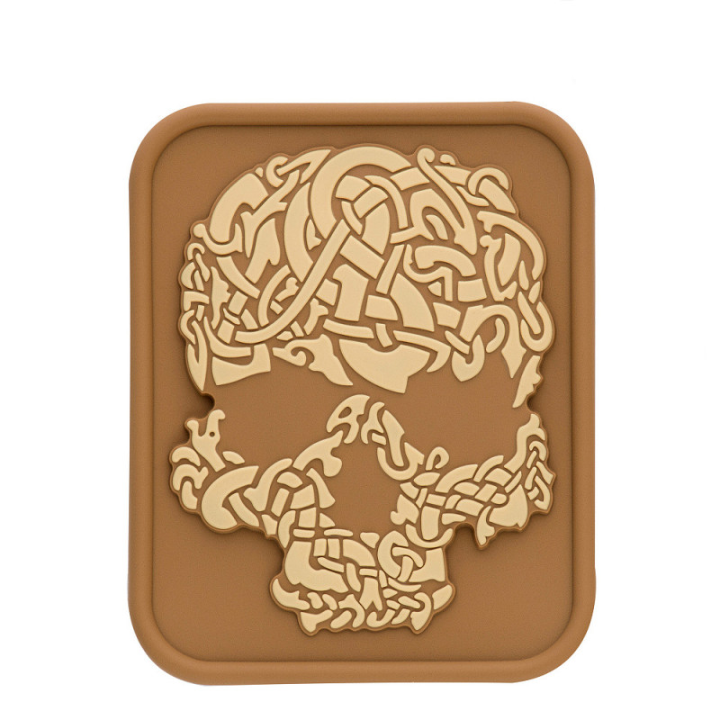M-Tac нашивка Viking Skull PVC Coyote/Khaki M-Tac нашивка Viking Skull PVC Coyote/Khaki