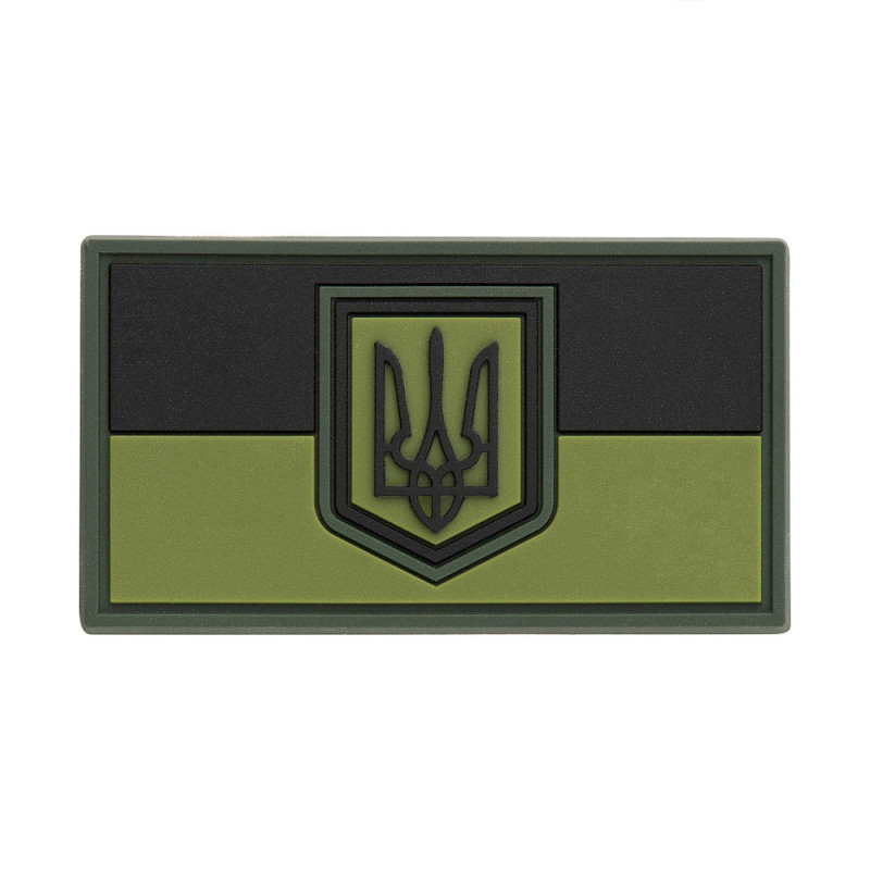M-Tac нашивка прапор України малий PVC Olive M-Tac нашивка прапор України малий PVC Olive