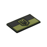 M-Tac нашивка прапор України малий PVC Olive M-Tac нашивка прапор України малий PVC Olive