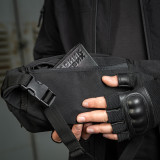 M-Tac сумка поясна бананка Companion Bag Large чорна (Black) M-Tac сумка поясна бананка Companion Bag Large чорна (Black)