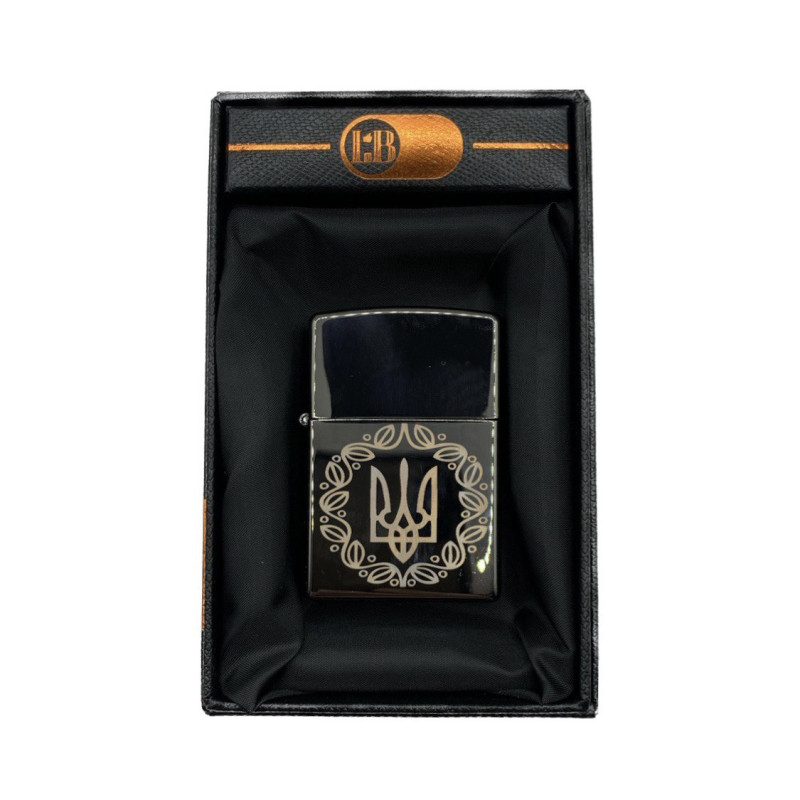 Запальничка USB електрична "Герб України у вінку" Запальничка USB електрична "Герб України у вінку"