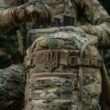M-Tac нашивка Тризуб PVC великий койот M-Tac нашивка Тризуб PVC великий койот