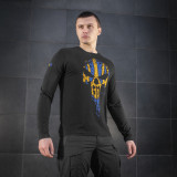 M-Tac футболка Месник довгий рукав Black/Yellow/Blue M-Tac футболка Месник довгий рукав Black/Yellow/Blue