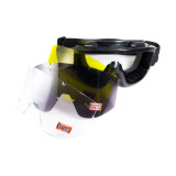 Окуляри захисні тактичні Global Vision Wind-Shield 3 lens KIT Anti-Fog, три змінних лінзи Окуляри захисні тактичні Global Vision Wind-Shield 3 lens KIT Anti-Fog, три змінних лінзи