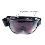 Окуляри захисні тактичні Global Vision Wind-Shield 3 lens KIT Anti-Fog, три змінних лінзи Окуляри захисні тактичні Global Vision Wind-Shield 3 lens KIT Anti-Fog, три змінних лінзи