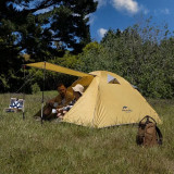 Намет чотиримісний Naturehike P-Series NH18Z044-P, 210T65D, хакі	