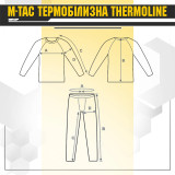 M-Tac термобілизна ThermoLine Coyote Brown M-Tac термобілизна ThermoLine Coyote Brown