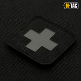 M-Tac нашивка Medic Cross Laser Cut Black/Grey