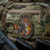 M-Tac нашивка Tiger (вишивка) Multicam/Coyote/Yellow