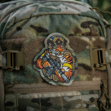 M-Tac нашивка Tiger (вишивка) Multicam/Coyote/Yellow