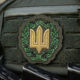 M-Tac нашивка Тризуб з дубовим вінком (вишивка) Ranger Green M-Tac нашивка Тризуб з дубовим вінком (вишивка) Ranger Green