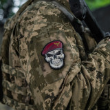 M-Tac нашивка Череп у береті (Десантно-Штурмові війська) M-Tac нашивка Череп у береті (Десантно-Штурмові війська)