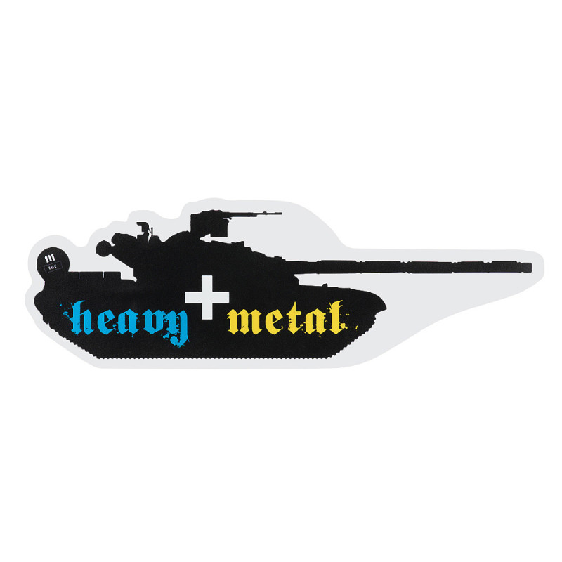 M-Tac наклейка Heavy Metal Black M-Tac наклейка Heavy Metal Black