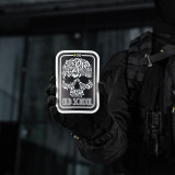 M-Tac наклейка Old School Large світловідбиваюча Black M-Tac наклейка Old School Large світловідбиваюча Black