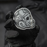 M-Tac наклейка Operator світловідбиваюча Black