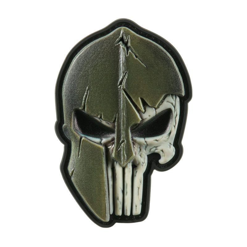 Нашивка Punisher Sparta PVC олива Нашивка Punisher Sparta PVC олива