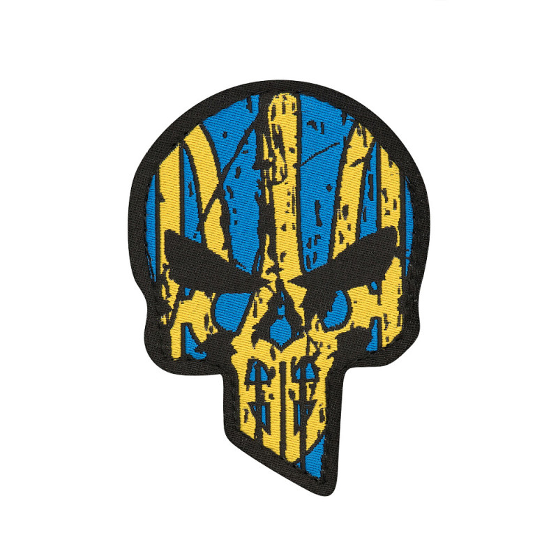 M-Tac нашивка Ukrainian Punisher (жаккард) M-Tac нашивка Ukrainian Punisher (жаккард)