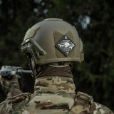 M-Tac нашивка Дрон Drones Zone PVC чорний