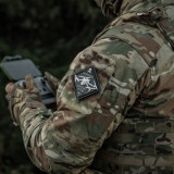 M-Tac нашивка Дрон Drones Zone PVC чорний
