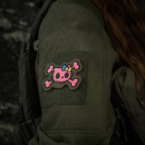 M-Tac нашивка KITTY (вишивка) Pink/Ranger Green
