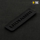 M-Tac нашивка Ukraine скрізна 25х80 Laser Cut чорна